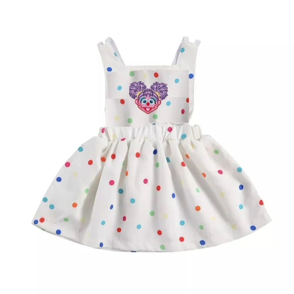 Abby Cadabby Dress Smash Cake Birthday Abby Outfit Dress Sesame Street Clothes - Picture 2 of 3